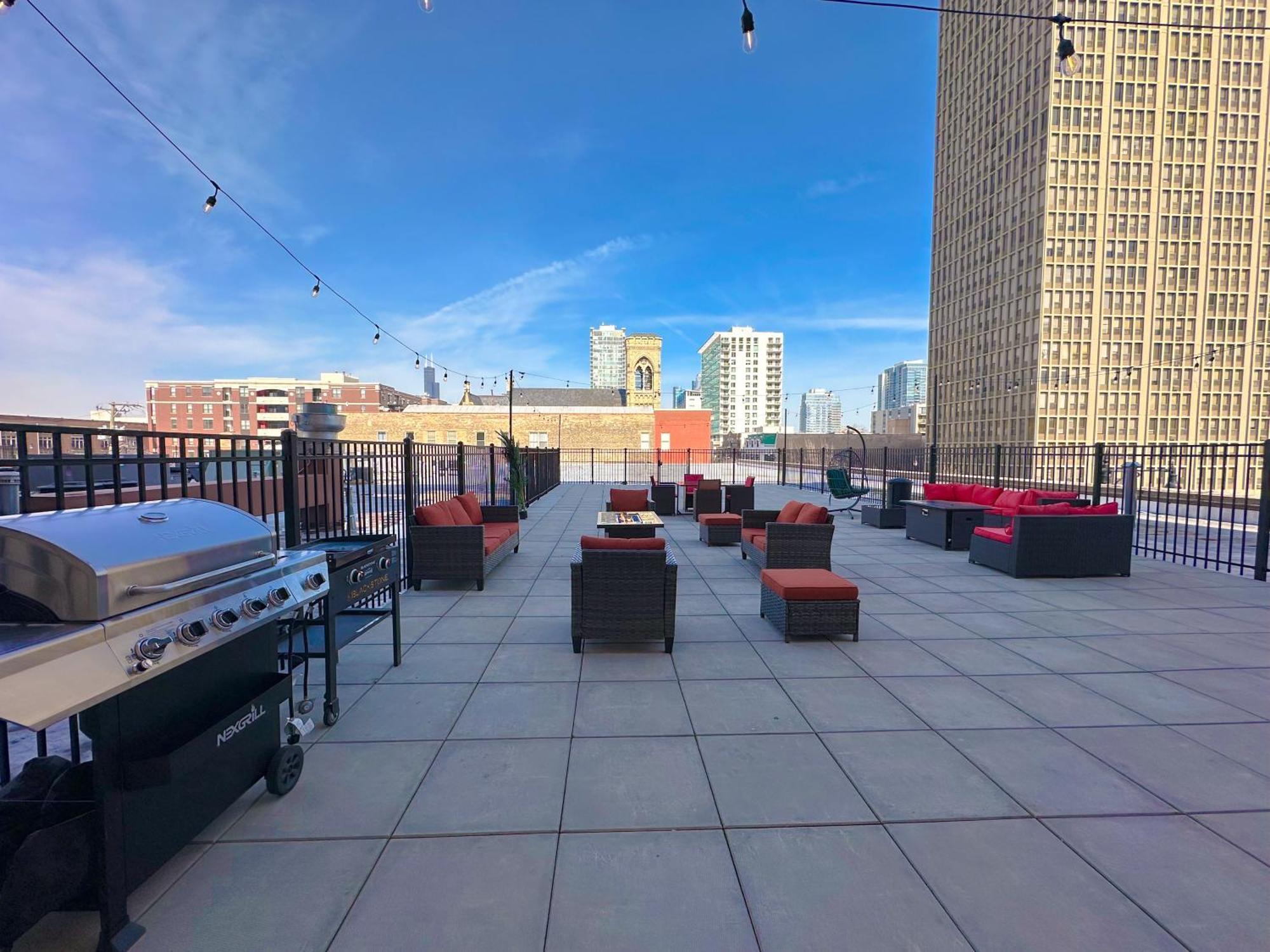 Mccormick Place 3Br Luxury Penthouse Duplex With Personal Rooftop And Optional Parking For 8 Guests In Chicago South Loop Ngoại thất bức ảnh