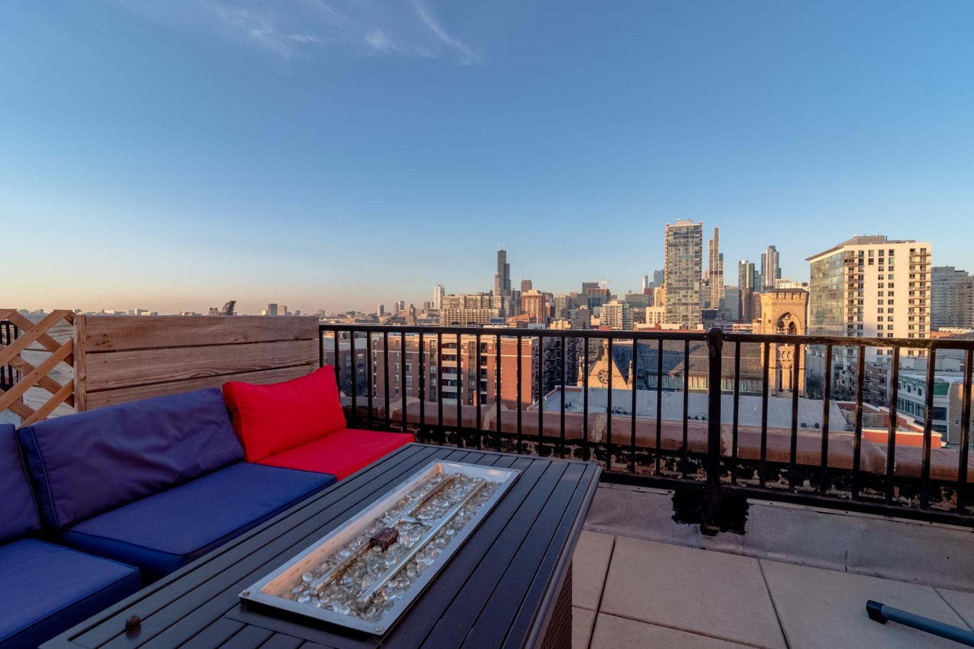 Mccormick Place 3Br Luxury Penthouse Duplex With Personal Rooftop And Optional Parking For 8 Guests In Chicago South Loop Ngoại thất bức ảnh